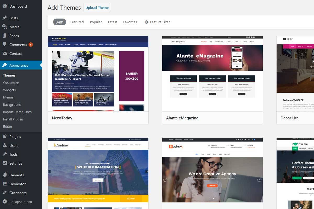 Cara mengedit tampilan WordPress
